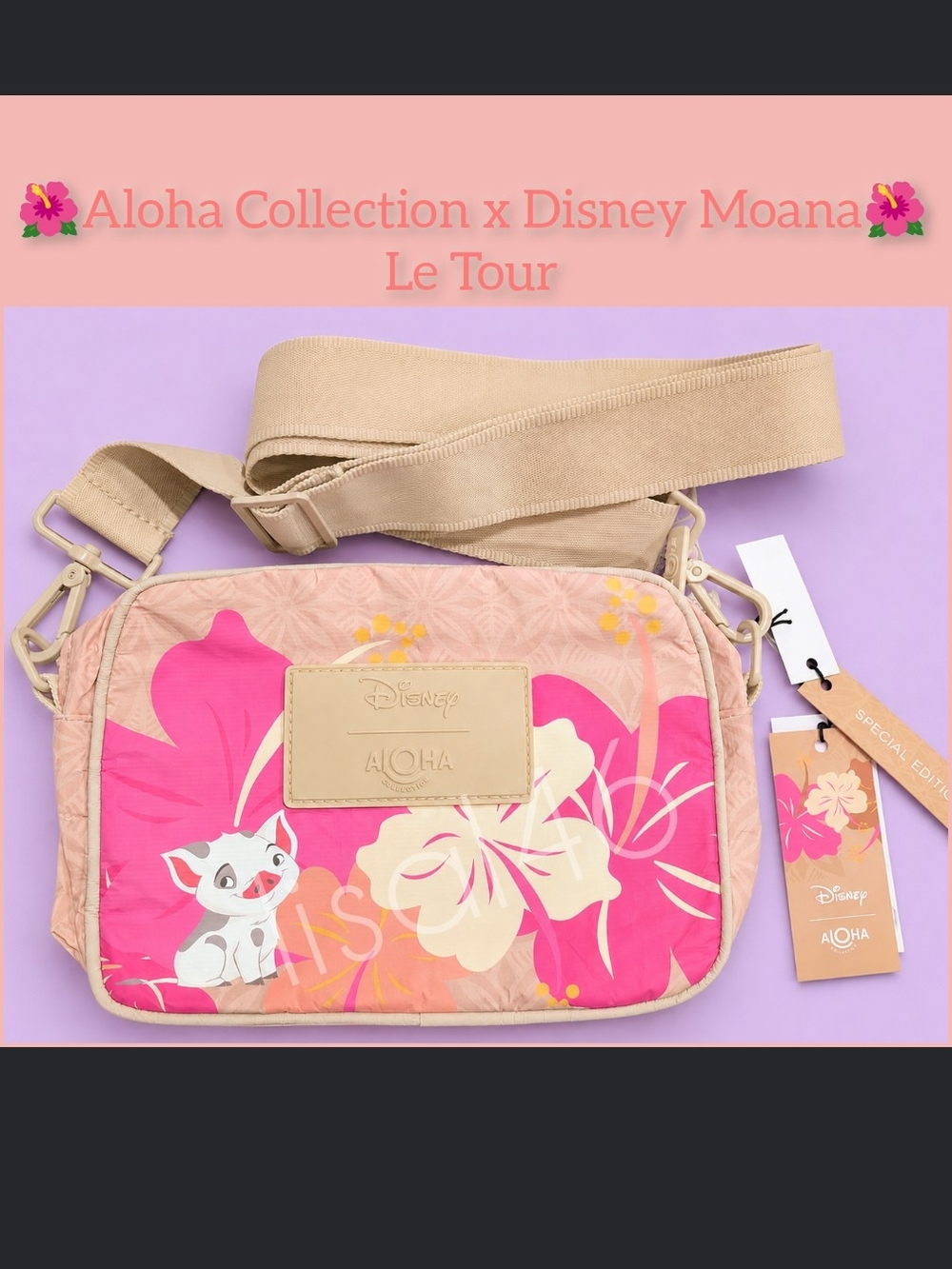 Aloha Collection x Disney Moana: Lei Day Le Tour Bag (SOLD OUT)
